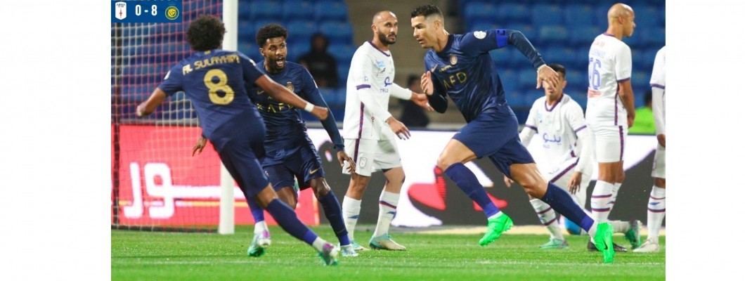 8:0, Cristiano Ronaldo vede tým k skvělému venkovnímu vítězství