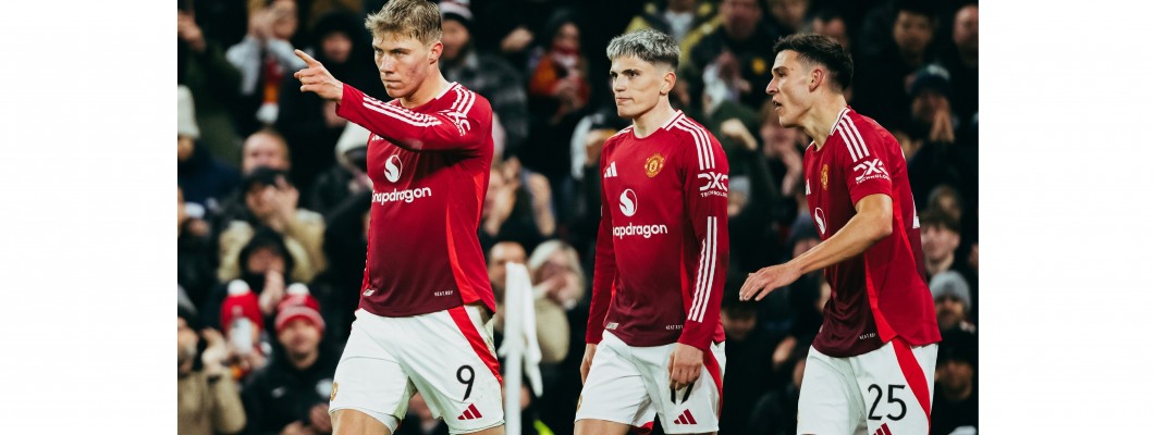 Amorim získává své první vítězství, Højlund skóruje dvakrát