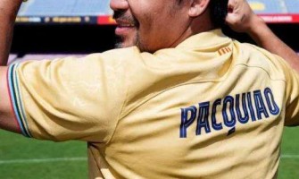 Barcelona připravuje dres pro Pacquiaa