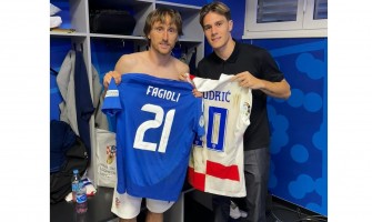 Fagioli řekl, že Modrič je jeho idol