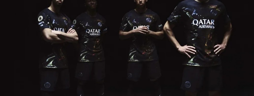 PSG představuje svůj pátý dres sezóny