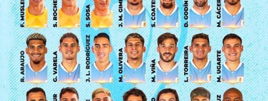 Uruguay zveřejnila soupisku v čele se Suarezem