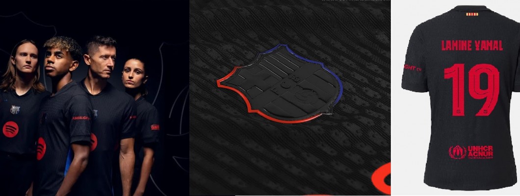 Výjezdní dres Barcelony 2024-25 odhalil svůj závoj!