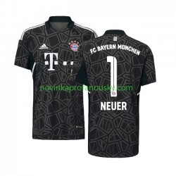 FC Bayern Mnichov Dres Manuel Neuer 1 Brankářské Venkovní Fotbalové Dresy pro Muže 2022-2023 Krátký rukáv