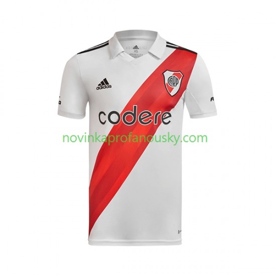 CA River Plate Dres Domácí Fotbalové Dresy pro Muže 2022-2023 Krátký rukáv