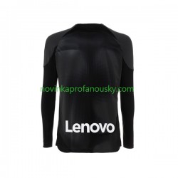 Inter Milán Dres Brankářské Domácí Fotbalové Dresy pro Muže 2022-2023 Dlouhý rukáv