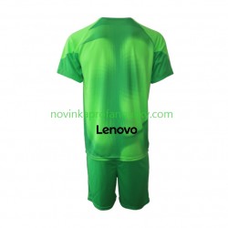 Inter Milán Dres Brankářské Alternativní Fotbalové Dresy pro Děti 2022-2023 Krátký rukáv