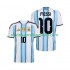 Argentina Dres Lionel Messi 10 Domácí Fotbalové Dresy pro Muže MS ve fotbale 2026 Krátký rukáv