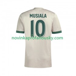 FC Bayern Mnichov Dres Musiala 10 Octoberfest Domácí Fotbalové Dresy pro Muže 2025-2026 Krátký rukáv