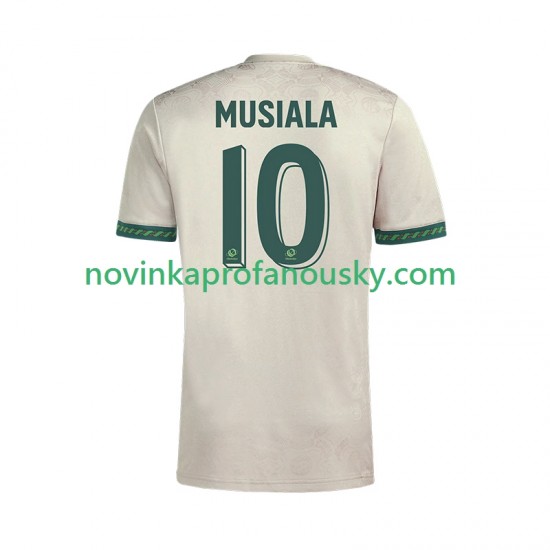 FC Bayern Mnichov Dres Musiala 10 Octoberfest Domácí Fotbalové Dresy pro Muže 2025-2026 Krátký rukáv