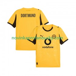 Borussia Dortmund Dres Cup Domácí Fotbalové Dresy pro Muže 2025-2026 Krátký rukáv