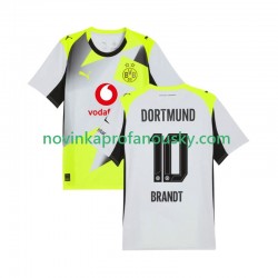 Borussia Dortmund Dres Julian Brandt 10 Venkovní Fotbalové Dresy pro Muže 2025-2026 Krátký rukáv