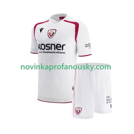 CA Osasuna Dres Alternativní Fotbalové Dresy pro Děti 2025-2026 Krátký rukáv