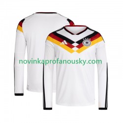 Německo Dres Domácí Fotbalové Dresy pro Muže MS ve fotbale 2026 Dlouhý rukáv