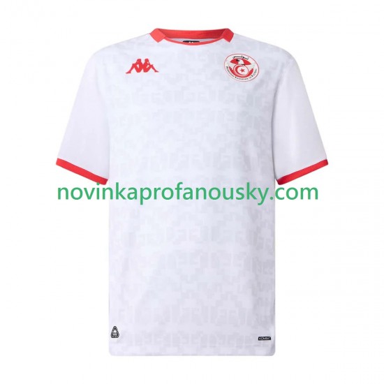 Tunisko Dres Venkovní Fotbalové Dresy pro Muže 2025 Krátký rukáv