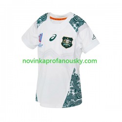 Austrálie Dres Venkovní Fotbalové Dresy pro Muže Rugby World Cup 2023 Krátký rukáv