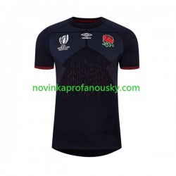 Anglie Dres Venkovní Fotbalové Dresy pro Muže Rugby World Cup 2023 Krátký rukáv