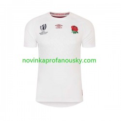 Anglie Dres Domácí Fotbalové Dresy pro Muže Rugby World Cup 2023 Krátký rukáv