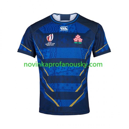 Japonsko Dres Venkovní Fotbalové Dresy pro Muže Rugby World Cup 2023 Krátký rukáv