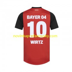 Bayer 04 Leverkusen Dres Florian Wirtz 10 Domácí Fotbalové Dresy pro Muže 2024-2025 Krátký rukáv