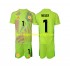 Německo Dres Manuel Neuer 1 Brankářské Venkovní Fotbalové Dresy pro Děti Euro 2024 Krátký rukáv