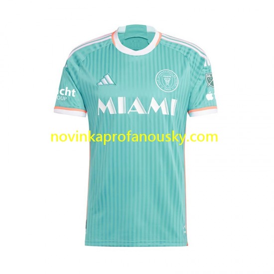 Inter Miami Dres Alternativní Fotbalové Dresy pro Muže 2024-2025 Krátký rukáv