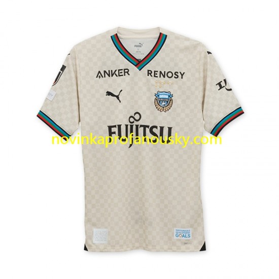 Kawasaki Frontale Dres Venkovní Fotbalové Dresy pro Muže 2024-2025 Krátký rukáv