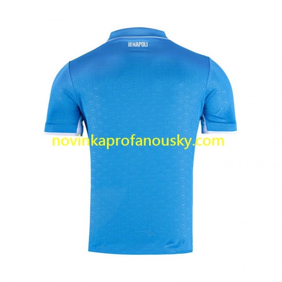 SSC Neapol Dres Domácí Fotbalové Dresy pro Muže 2024-2025 Krátký rukáv
