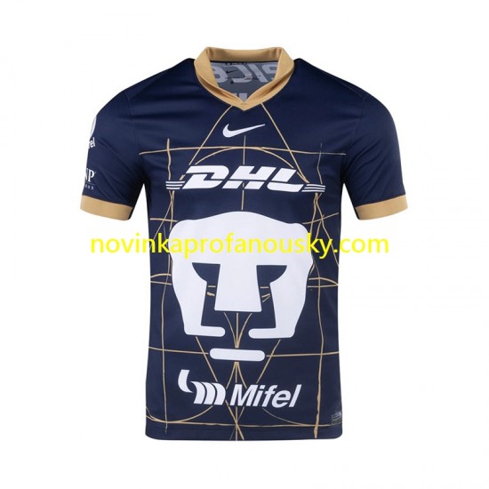 Pumas UNAM Dres Venkovní Fotbalové Dresy pro Muže 2024-2025 Krátký rukáv