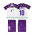 ACF Fiorentina Dres RUI COSTA 10 1992 1993 Retro Venkovní Fotbalové Dresy pro Děti Krátký rukáv