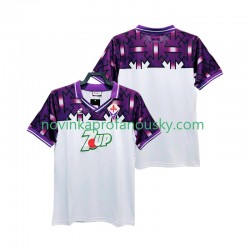 ACF Fiorentina Dres 1992 1993 Retro Venkovní Fotbalové Dresy pro Muže Krátký rukáv