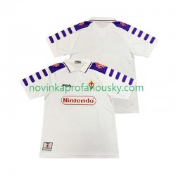 ACF Fiorentina Dres Retro Venkovní Fotbalové Dresy pro Muže 1998 1999 Krátký rukáv