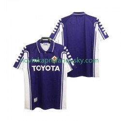 ACF Fiorentina Dres 2000 Retro Domácí Fotbalové Dresy pro Muže 1999 Krátký rukáv