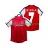 Arsenal Dres BECKHAM 7 2001 Retro Domácí Fotbalové Dresy pro Muže 2002 Krátký rukáv