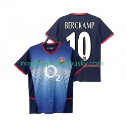Arsenal Dres BERGKAMP 10 Retro Venkovní Fotbalové Dresy pro Muže 2004 2002 Krátký rukáv
