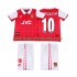 Arsenal Dres BERGKAMP 10 1996 Retro Domácí Fotbalové Dresy pro Děti 1994 Krátký rukáv