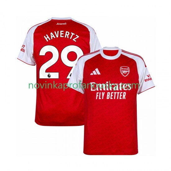 Arsenal Dres Kai Havertz 29 Domácí Fotbalové Dresy pro Muže 2025-2026 Krátký rukáv