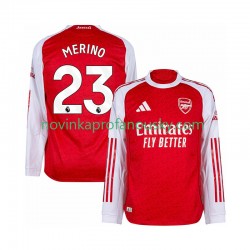 Arsenal Dres Merino 23 Domácí Fotbalové Dresy pro Muže 2025-2026 Dlouhý rukáv