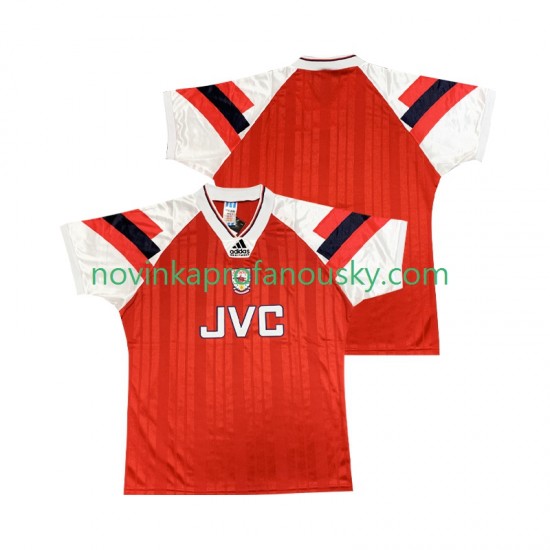 Arsenal Dres 1992 Retro Domácí Fotbalové Dresy pro Muže 1994 Krátký rukáv
