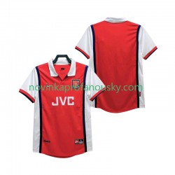 Arsenal Dres Retro Domácí Fotbalové Dresy pro Muže 1998 1999 Krátký rukáv