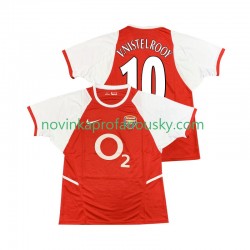 Arsenal Dres Ruud van Nistelrooy 10 2003 Retro Domácí Fotbalové Dresy pro Muže 2002 Krátký rukáv