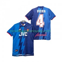 Arsenal Dres VIEIRA 4 1995 1996 Retro Venkovní Fotbalové Dresy pro Muže Krátký rukáv