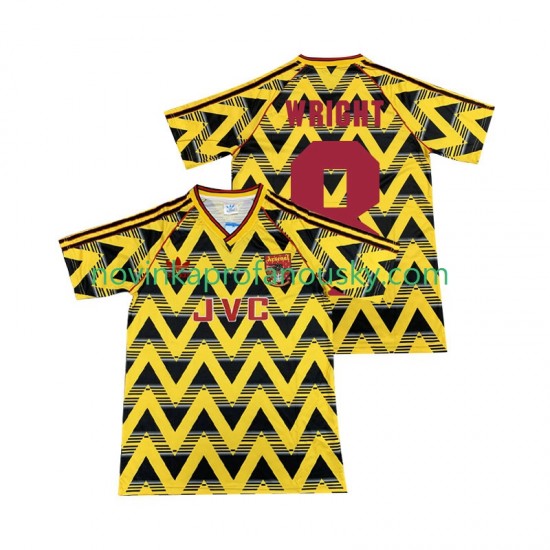 Arsenal Dres WRIGHT 8 199 1993 Retro Venkovní Fotbalové Dresy pro Muže Krátký rukáv