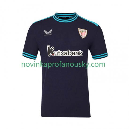 Athletic Bilbao Dres Venkovní Fotbalové Dresy pro Muže 2025-2026 Krátký rukáv