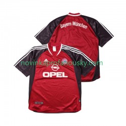 FC Bayern Mnichov Dres 2001 Retro Domácí Fotbalové Dresy pro Muže 2002 Krátký rukáv
