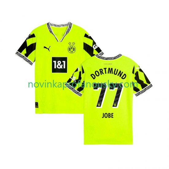 Borussia Dortmund Dres Jobe Bellingham 77 Special Domácí Fotbalové Dresy pro Muže 2024-2025 Krátký rukáv