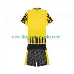 Borussia Dortmund Dres FIFA CWC Domácí Fotbalové Dresy pro Děti 2025 Krátký rukáv