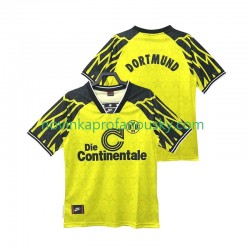 Borussia Dortmund Dres 1995 Retro Domácí Fotbalové Dresy pro Muže 1994 Krátký rukáv