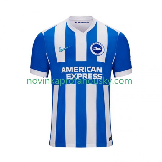 Brighton & Hove Albion Dres Domácí Fotbalové Dresy pro Muže 2025-2026 Krátký rukáv
