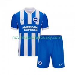 Brighton & Hove Albion Dres Domácí Fotbalové Dresy pro Děti 2025-2026 Krátký rukáv
